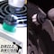 Drill Brush Power Scrubber By Useful Products 5 in W 5 in L Brush, Variety 2in-S-GW-QC-DB - alternate 3